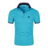 Vara 2023 Polo pentru bărbați noi, de ultimă generație, pentru afaceri, bărbați, femei, cu mânecă scurtă, cămașă casual cu rever, cămașă polo respirabilă pentru bărbați