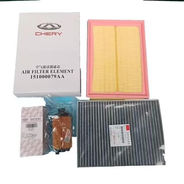 Engine Filter Sets For Chery Tiggo 8 PRO 1.6T F4J16 151000079AA Air Filter&Oil Filter&Carbin Filter /Fuel Filter F4J16-1012030