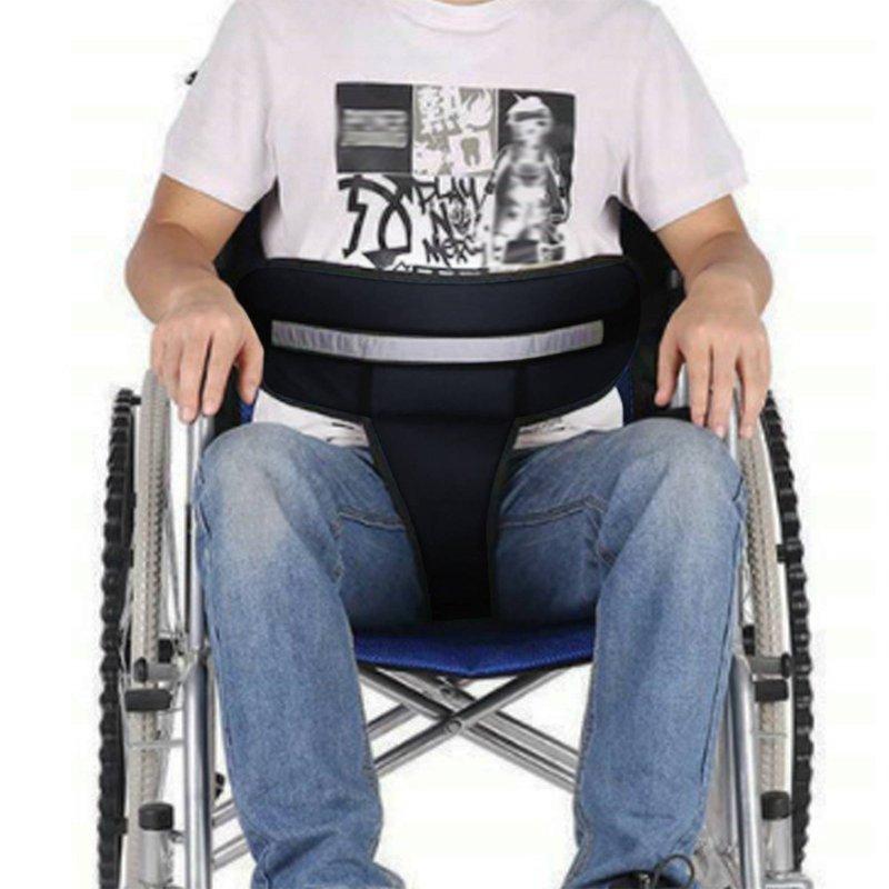 Seat Belt Breathable Mesh Cross-Shape Harness Medical Patient Restraint Anti-Fall Mobility Aid for Disabled