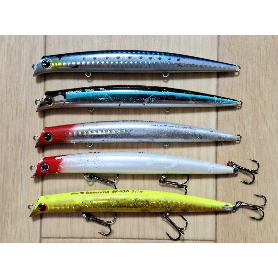 Used Aima Komomo Slim 130F 5 piece set 1 tomahawk ima komomo