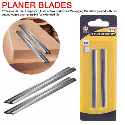 82mm Carbide Planer Blade 82x5.5x1.2mm Reversible Wood Planer Knife for Woodworking Machinery Parts