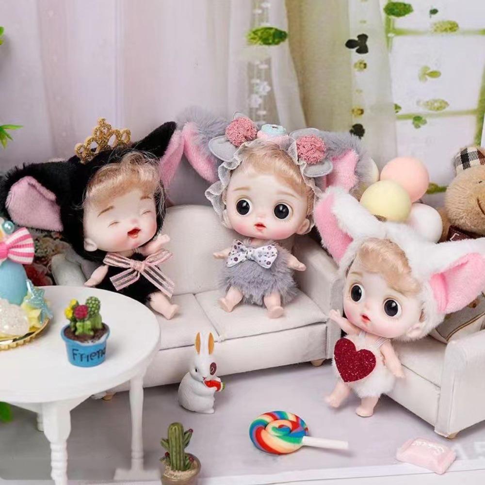 

Шарнирное тело с большими глазами, игрушки, куклы в стиле животных, милые куклы Bjd, аниме, детский подарок style 11