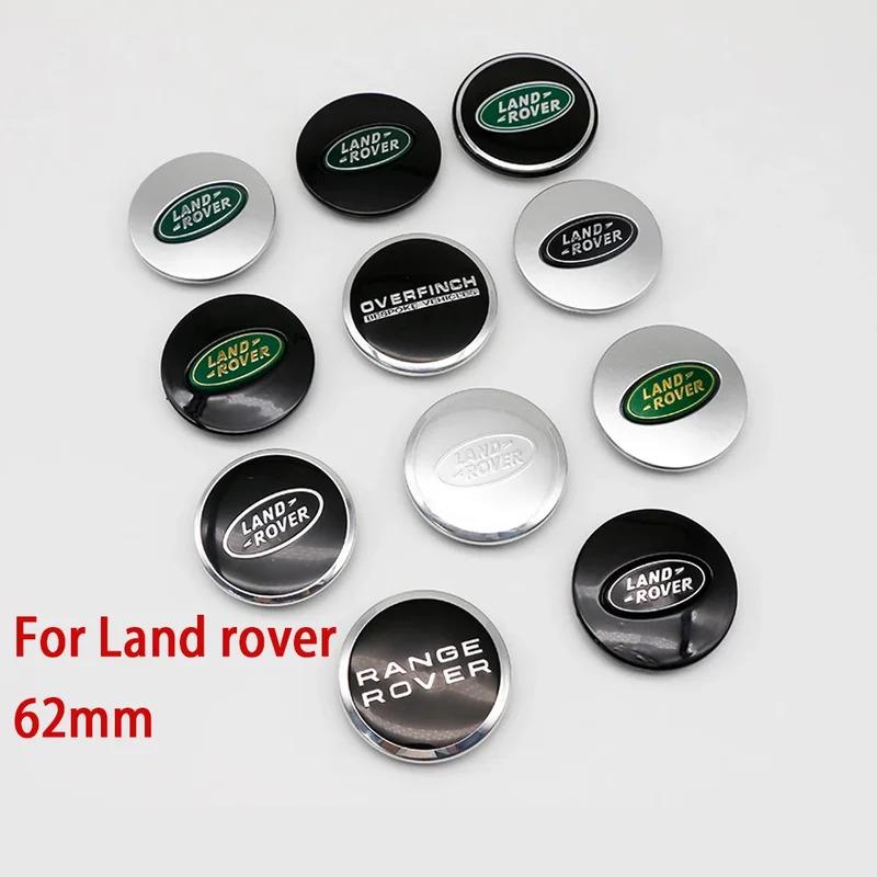 4Pcs 62mm Car Styling Car Wheel Center Hub Cap Covers Badge For Land rover SVR Discovery Velar Evoque Range Rover L322 L405 L551