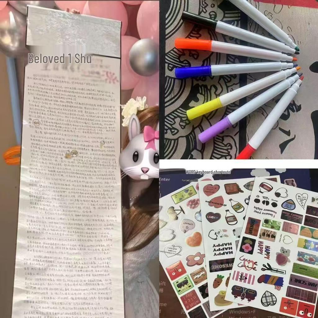 DIY Scroll Letter: Creative Blank Canvas for Heartfelt Confessions and Ceremonial Love Gifts