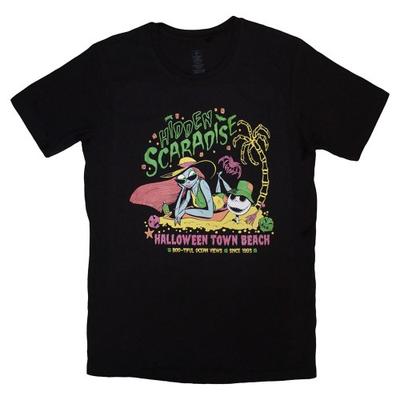 Nightmare Before Christmas Unisex Erwachsenen Hidden Scaradise T-Shirt