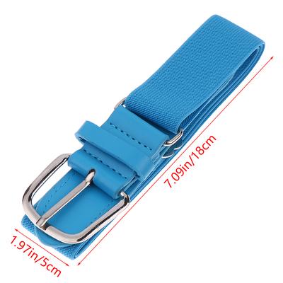 Youth Baseball Belt Kids Softball Belt Casual Adjustable Elastic Loose Waistband For Boys Girls Toddlers Athletic Belt
