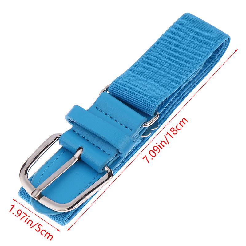Youth Baseball Belt Kids Softball Belt Casual Adjustable Elastic Loose Waistband For Boys Girls Toddlers Athletic Belt