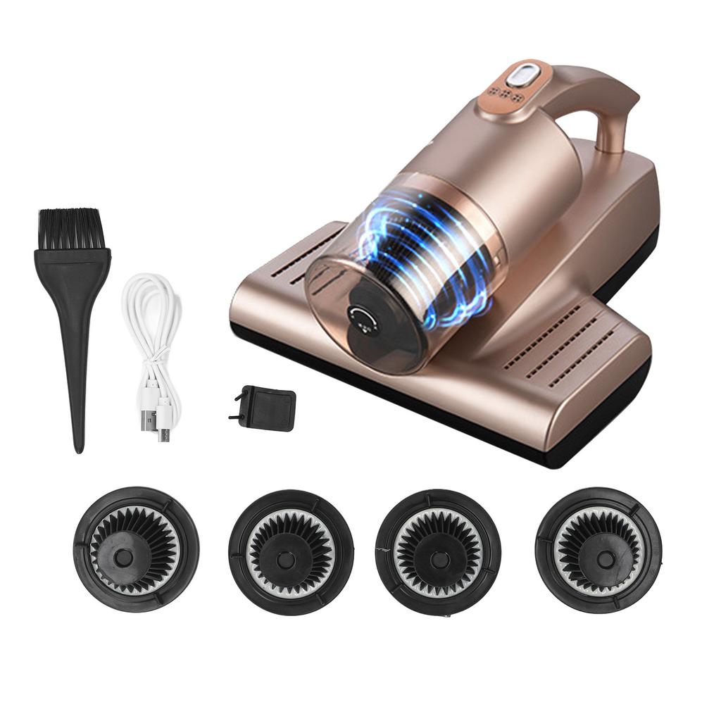 Mattress Vacuum Cleaner with UV?C Light 15Kpa Suction Ultrasonic Handheld Bed Cleaner Filter for