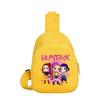 Borsello petto stampato Anime Cartoon K-Pop Demon Hunters Kawaii per Ragazzo Ragazza Borsa a spalla Studente Borsa a tracolla portatile Borsa petto di Natale Regalo per bambino