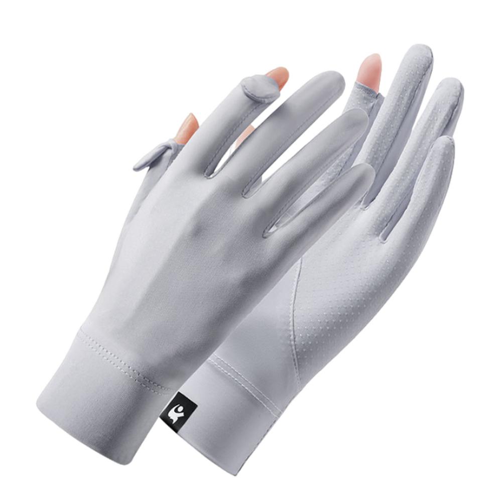 

Сонцезахисні рукавички, що блокують ультрафіолет, дихаючі, SPF, рукавички, захист від ультрафіолетових променів. сірий колір