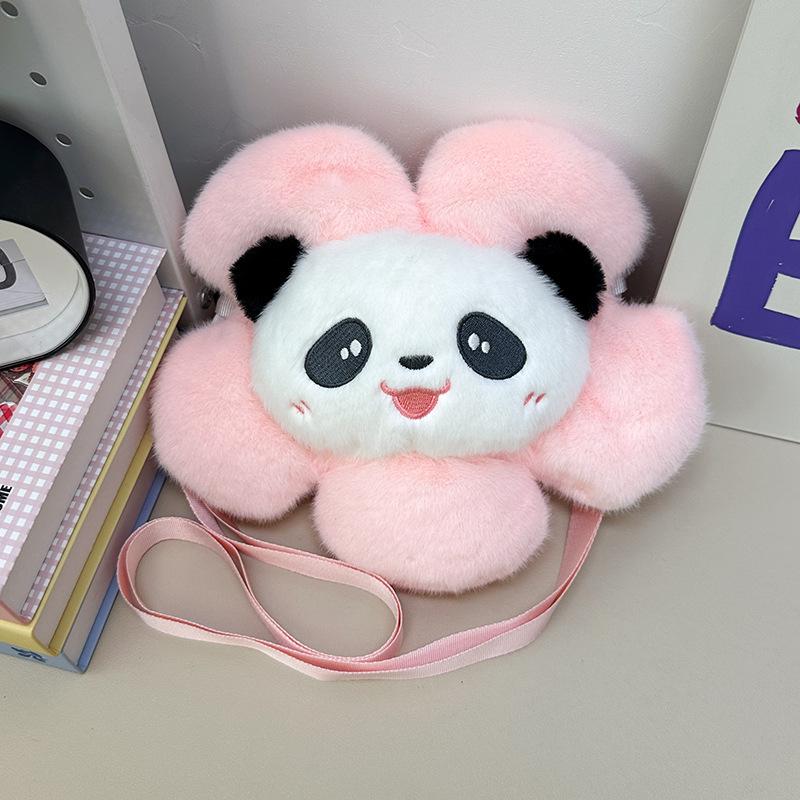 

Милая сумка-кроссбоди в виде панды и подсолнуха, кукла-игровой автомат с когтями для девочек 23*28*9cm, 115g