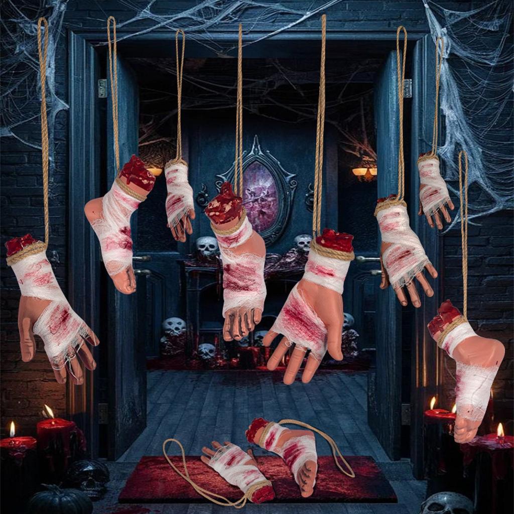 Halloween Hand And Foot Breaking Horror Party Decoration
