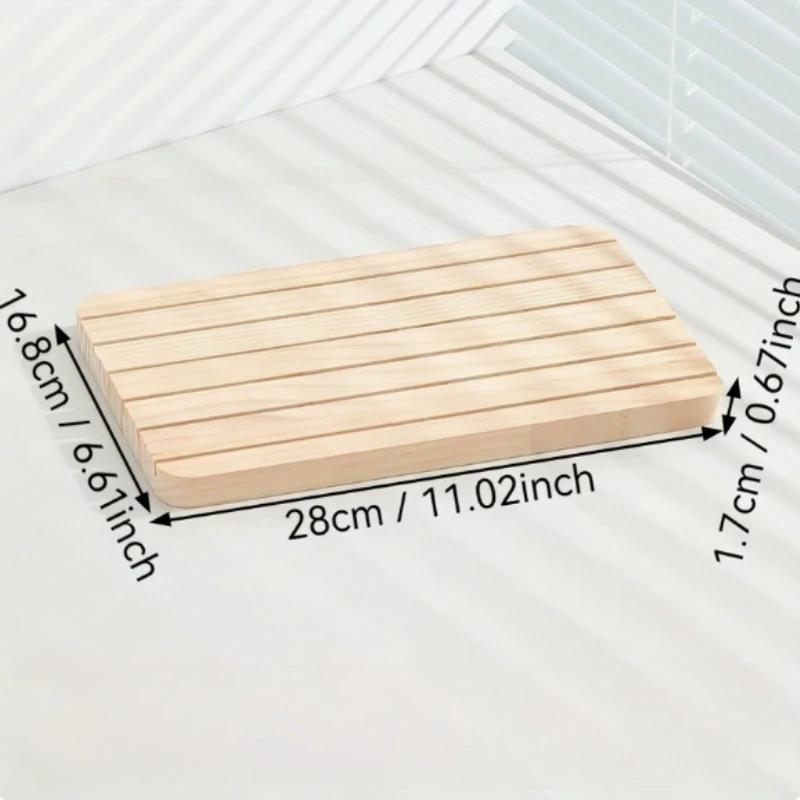 Wooden Tabletop Storage Showcase, Elegant Holder for Jewelry and Cards Arrangement