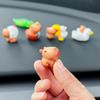 Miniature Capybara Mini Kapibare Action Figures Hot Capybara Model Home Decoration Kids Gift Diy Micro Landscape Ornament