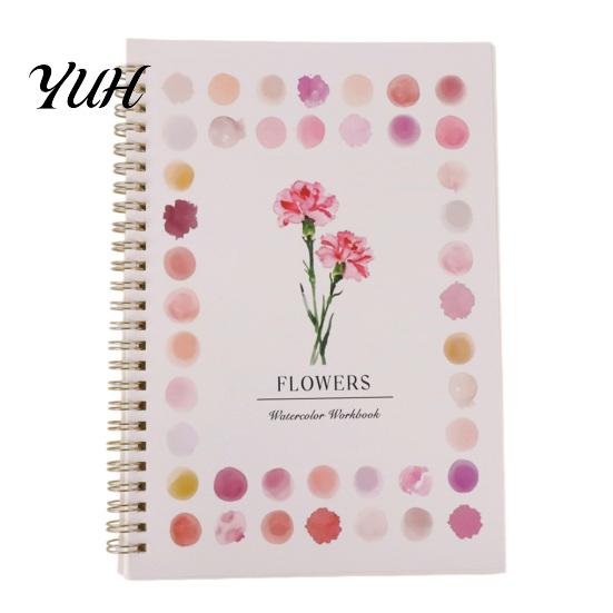 Drawing Book Watercolor Painting Step-by-Step Guide Color Mixing Blending Illustrations Animals Flowers Baking Coloring Animal