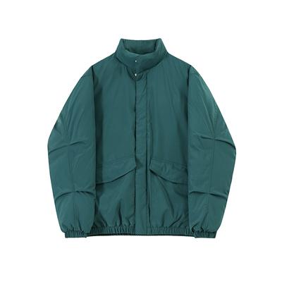 Stand Collar Cotton Coat Men's Winter Warm Loose Coat Korean Style Trendy Versatile Thickened Bread Coat
