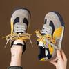 Damen Colorblock Schnür-Sneakers - 2025 Herbst Lässige Flats für Studentinnen