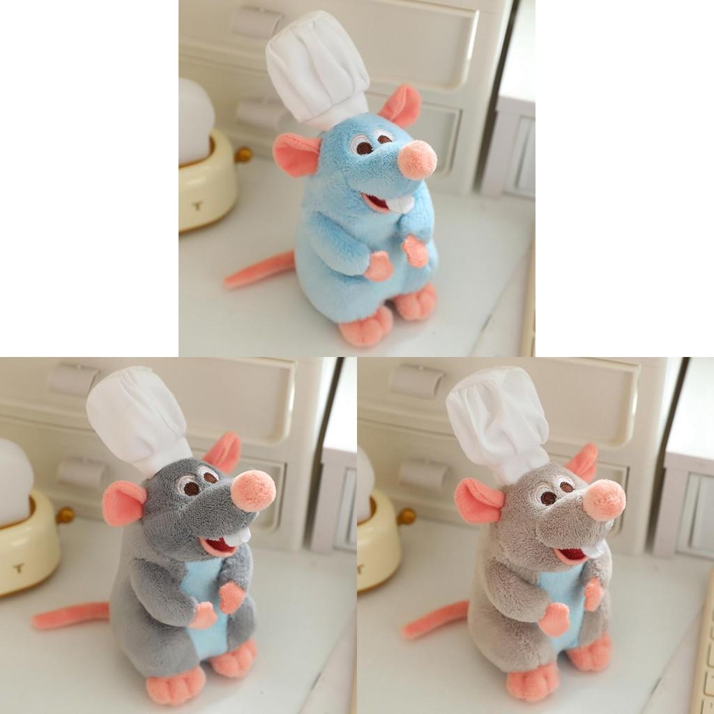 Ratatouille Mouse Plush Toy Headband Adorable Hair Accessory Stuffed Gift Doll