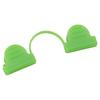 100PCS Greenhouse Arch Frame Double Head Plastic Clip Heating Press Film Clip Clamp 4mm