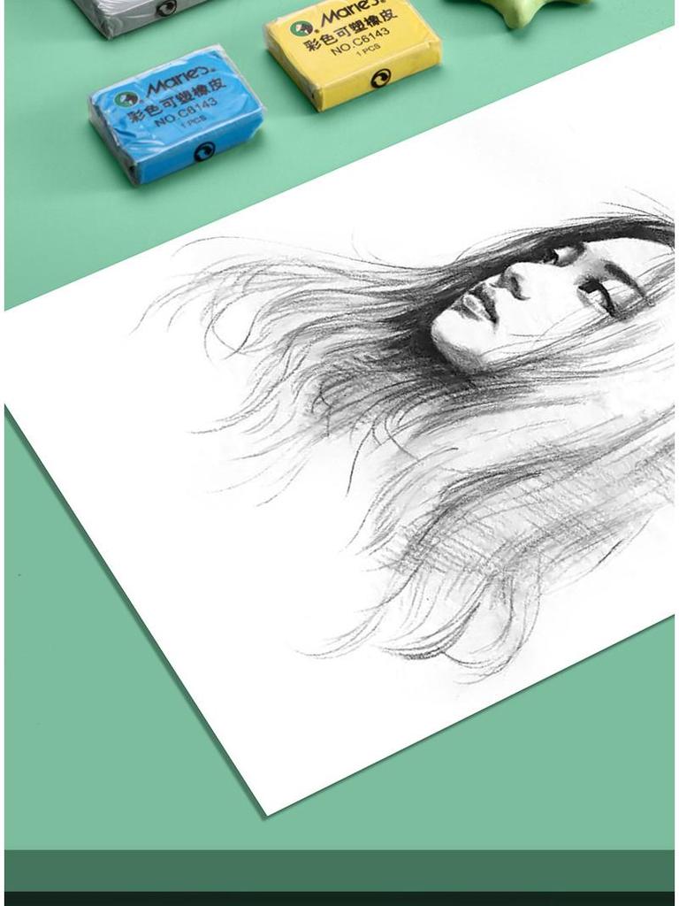 Marie Knetgummi für sauberes, krümelfreies Kunst- und Examensskizzieren