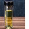 Xinuo Transparente Glastasse mit Deckel