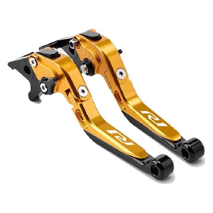 Motorcycle CNC Adjustable Folding Extendable Brake Clutch Levers Handle For YAMAHA YZF-R1 YZFR1 2009-2014 2013 2012 2011 2010