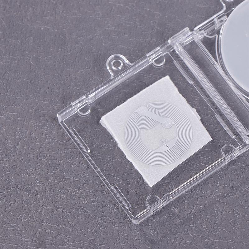 Blank Album Mini Cd Case Keychain Cd Player Keyring Peripheral Commemorative Album Key Holder For Diy Backpack Pendant