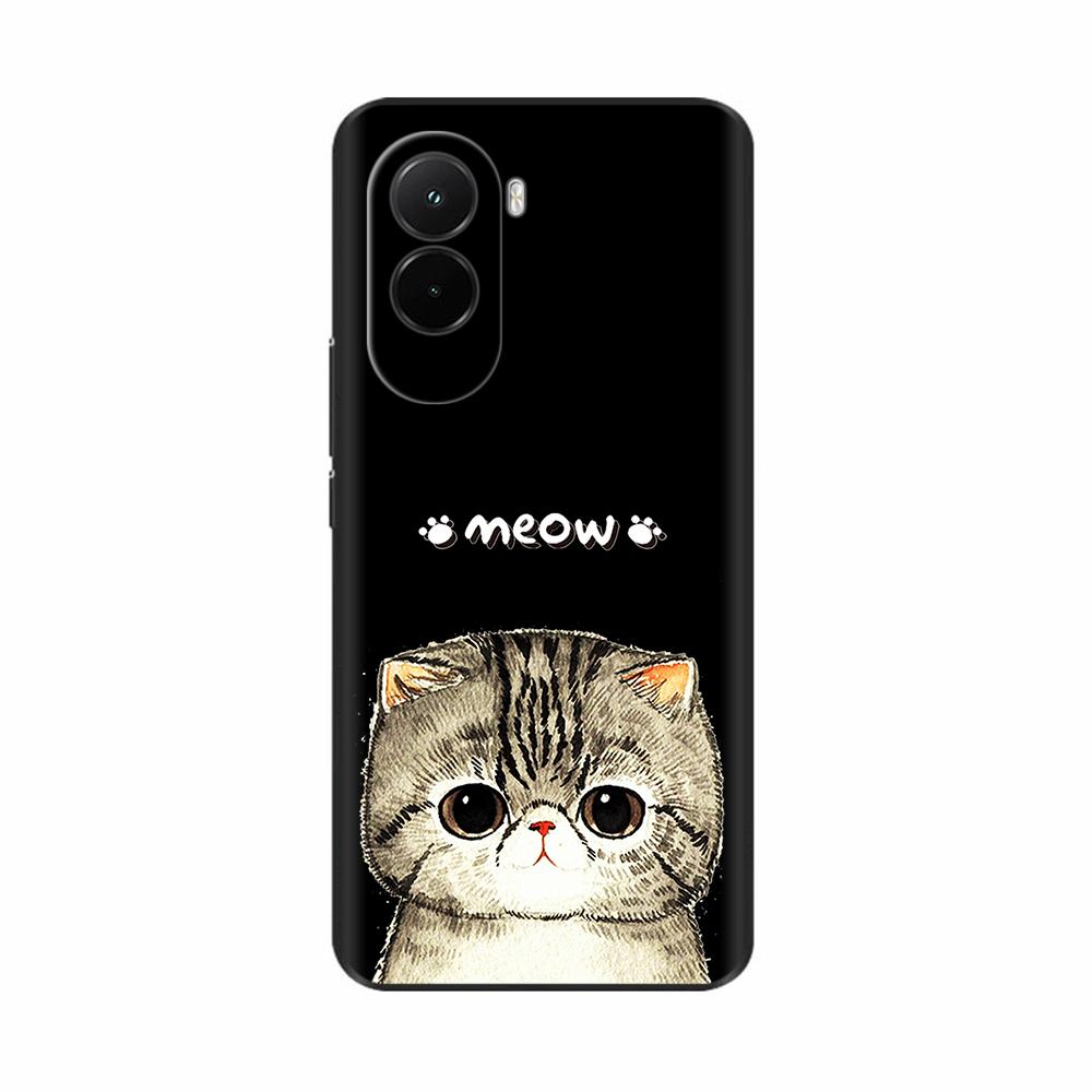 Soft Case For Xiaomi Poco M7 4G Luxury Print Back Cover For PocoM7 M7 Silicone Bumper Protective Shockproof Capa Pocom7 4G Coque