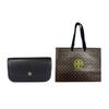 Tory Burch Robinson Chain Leather Wallet Women wallet Black 82946-001