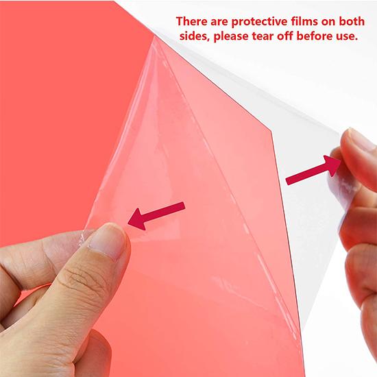 Buy 12pcs Gel Light Filter Color Correction Colored Overlays