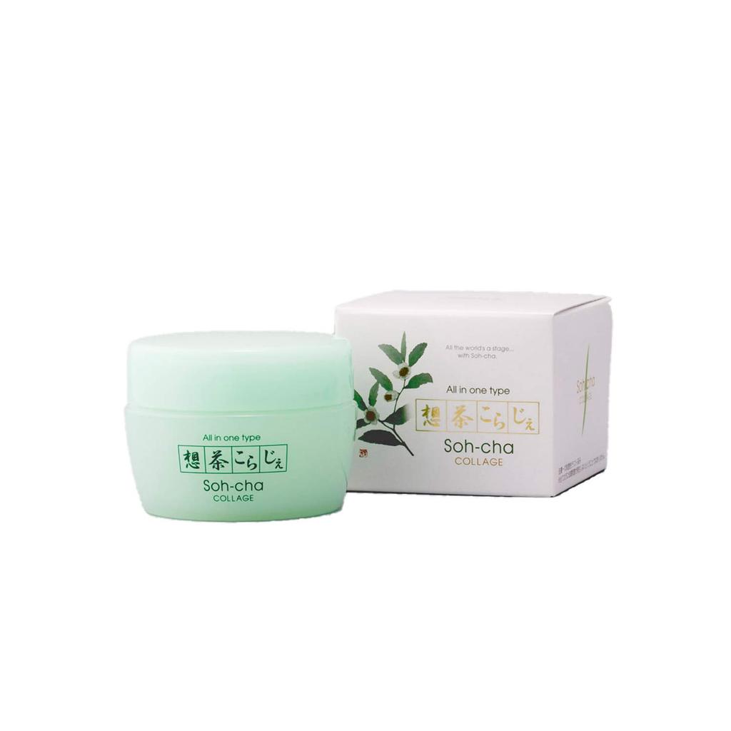 Green Tea Gel Contains Organic Green Tea Extract from Shizuoka Prefecture 60g Contains 6 Types of 3 Types of Hyaluronic and Luxurious Moisturizing and
