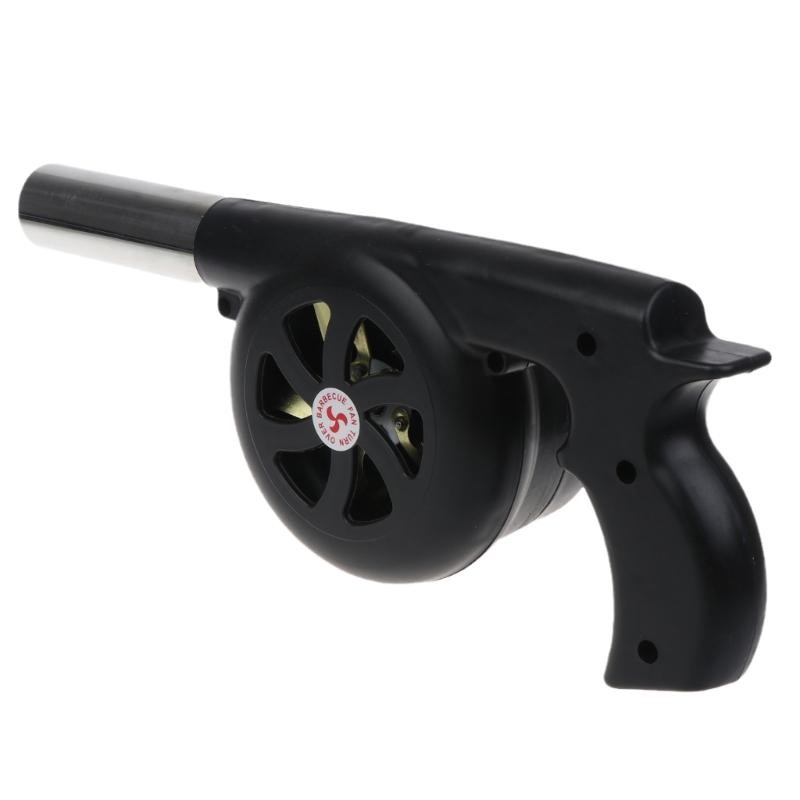 Portable Handheld Blower BBQ Fan Fire Starter for Outdoor Camping Barbecue Picnic BBQ Cooking Grills Tool