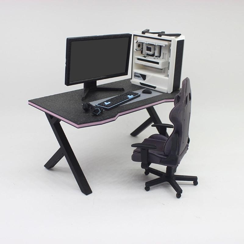 Portable Mini Computer Desk Display For Enthusiasts Showcasing Modern Style And Easy Assembly