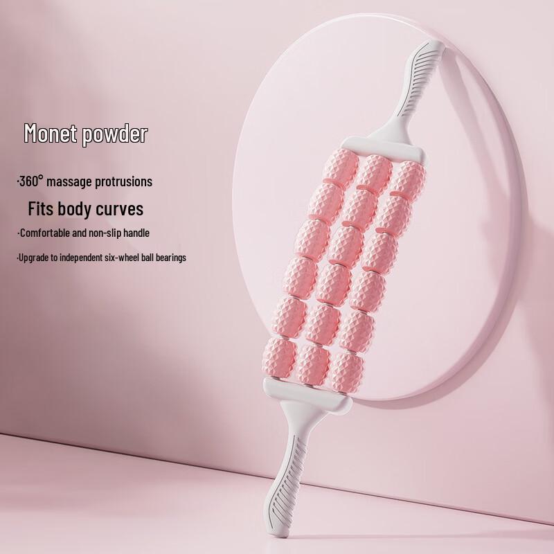 Junshi 18-Wheel Muscle Fascia Massage Roller Stick