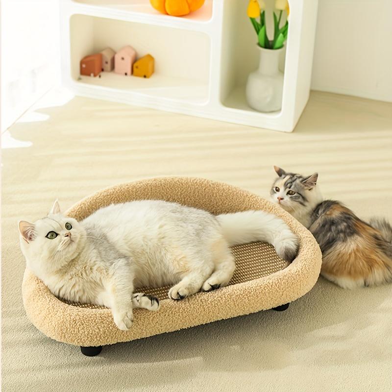 Cat Scratching Board, Cat Sofa, Cat Nest Integration, Sisal Non-dandruff, Scratch-resistant Cat Grinding Claws