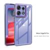 For Motorola Edge 50 Pro Case Hard PC Transparent Shockproof Protective Back Cover Case For Moto Edge 50Pro 40 Neo Edge30 Shell