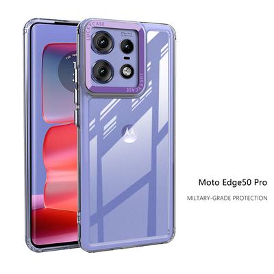 For Motorola Edge 50 Pro Case Hard PC Transparent Shockproof Protective Back Cover Case For Moto Edge 50Pro 40 Neo Edge30 Shell