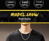 High-End Retro Jacquard Patchwork Raglan Sleeve Men's Sweatshirt - Autumn Heavyweight Trendy Round Neck Casual Top