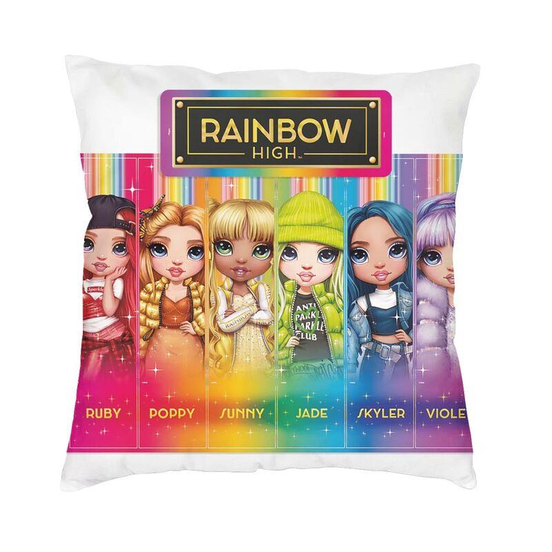 

Anime Tv Movie Rainbow High Pillow Case Home Decor Cute Chair Cushion Square Pillowcase 30cmx30cm