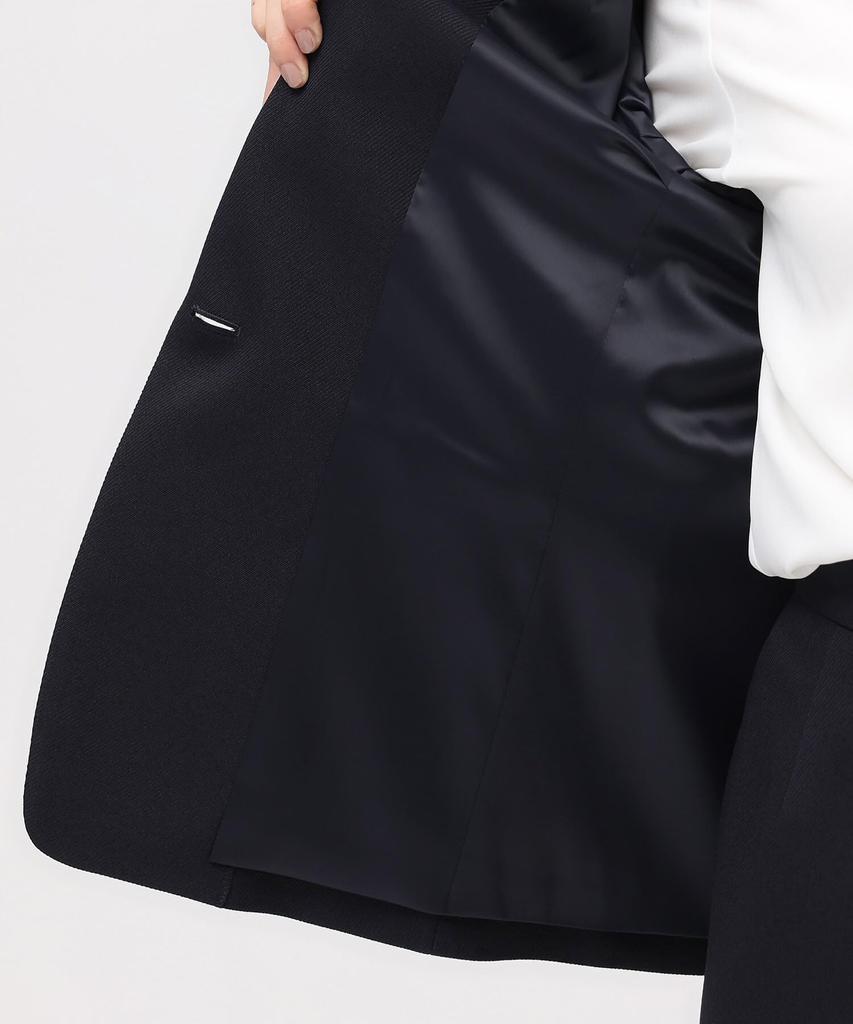 Untitled Worsted Calze Tailored Jacket Navy 02 Perfect for Entrance and Graduations (15349310) Women's (094) (M) - Commuting, Ceremonies,