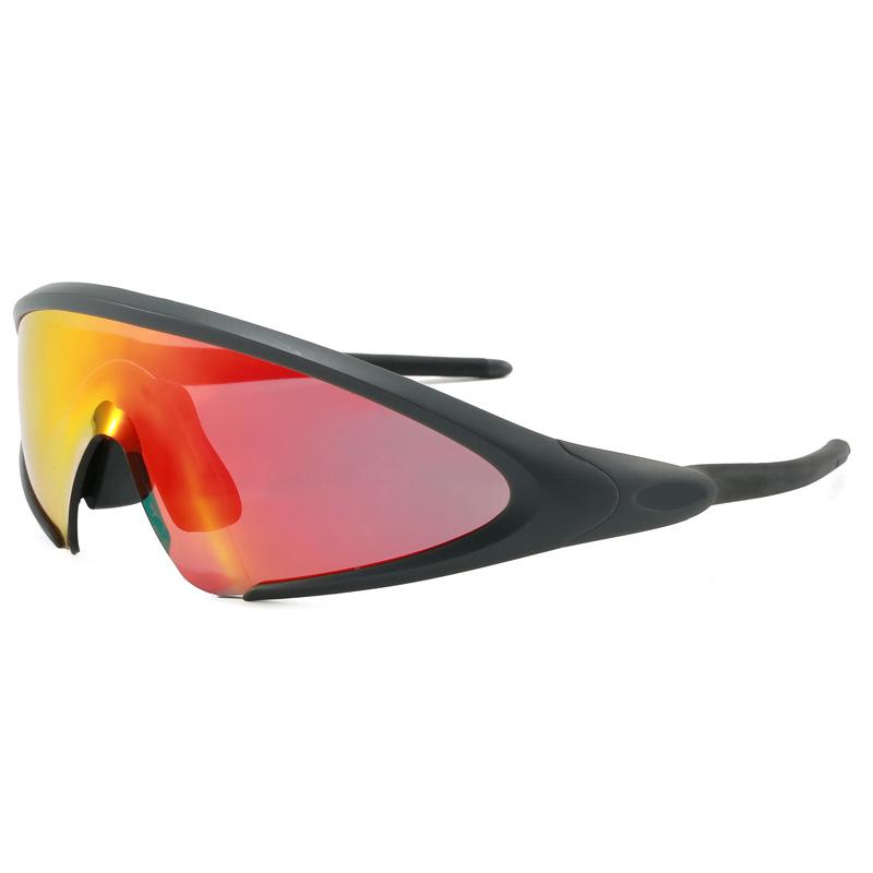 Outdoor Sports Cycling Sunglasses for Men and Women, UV Protection Integrated Sunglasses for Hiking and Running9490