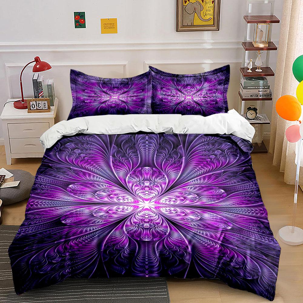 

Abstract symmetrical floral motif. Bedding sets Duvet cover sets Duvet covers Pillowcases(1 * Duvet Cover 2 * Pillowcases without duvet insert) 135x200cm
