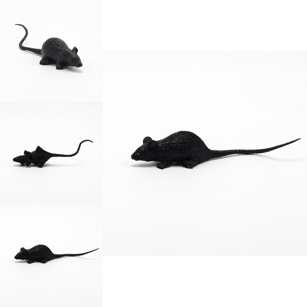 Einzigartiges Mini-Maus-Spielzeugmodell für Streiche und Halloween-Spaß, aus Kunststoff, 9 cm groß