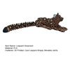 3D Printed Leopard Figurine Movable Joints Leopard Figure Articulated Animal Model Fidget Toy Home Office Bookshelf Decoration Ornament