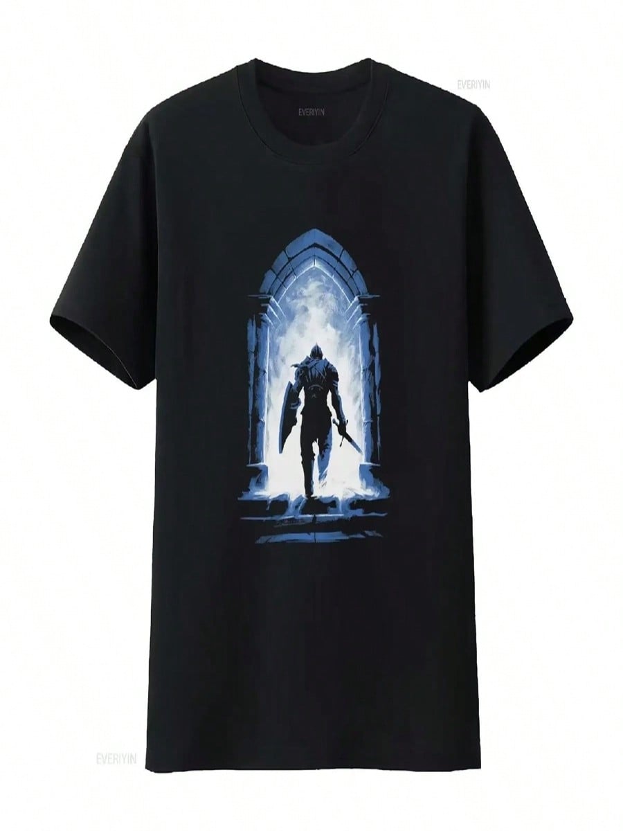 Demons Souls T Shirt Slayer Of Merch Vintage Washed Unisex Soft Streetwear Fashion Versatile Top For Everyday Wear Homme S разноцветный