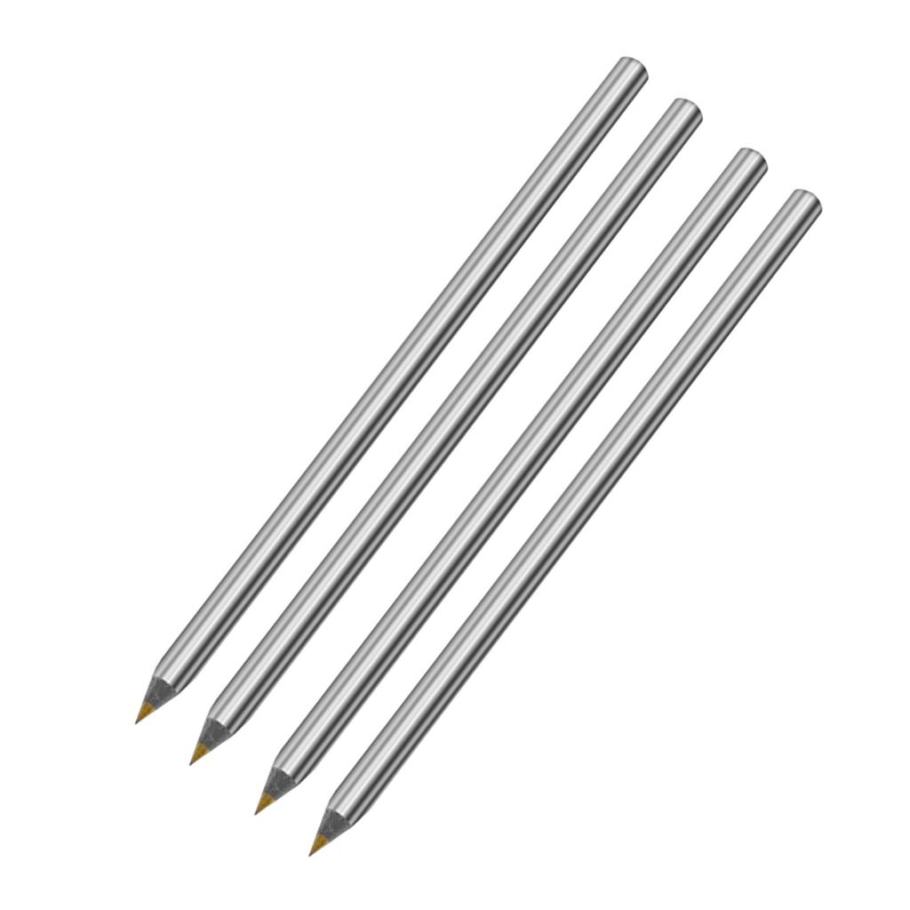 4 Stück Hartmetallspitze Anreißer Legierter Stahl Anreißstift Markierstift Gravurstift Für Präzisionsmarkierungs- und Gravuraufgaben