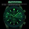 New Top Brand Waterproof Luminous Multifunctional Men's Watch Silicone Tape Luxury Fashion Quartz Watch