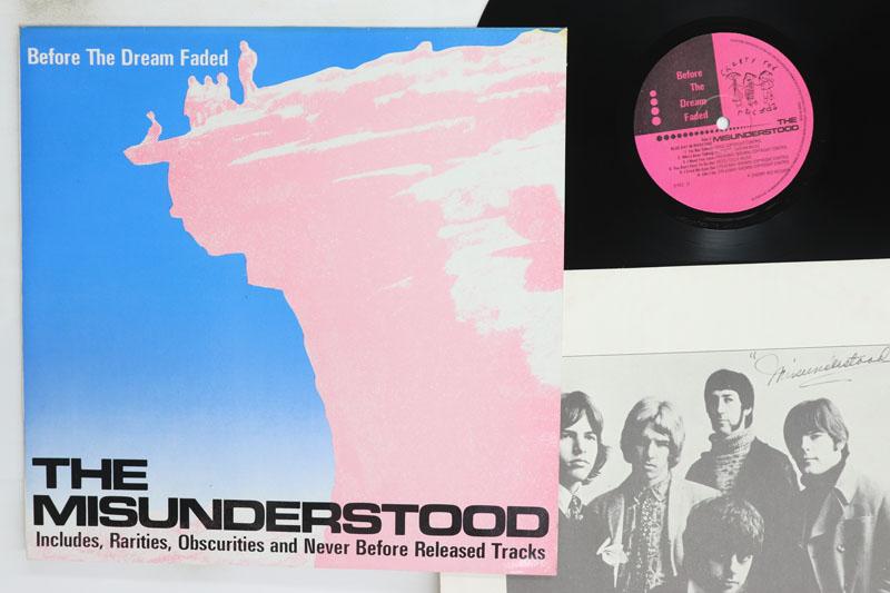 

LP Record MISUNDERSTOOD Before The Dream Faded BRED32 CHERRY RED 1982 UK Rock Used