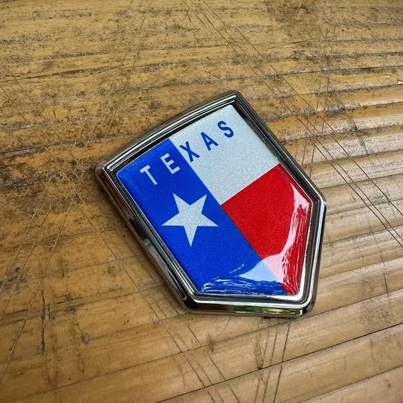 Metal Car Emblems of National Flags 3D National Flag Car Stickers Cross-border Mini Flag Badges