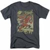 The Flash Just Passing Through Comic Book Unisex Charcoal Unisex T-Shirt